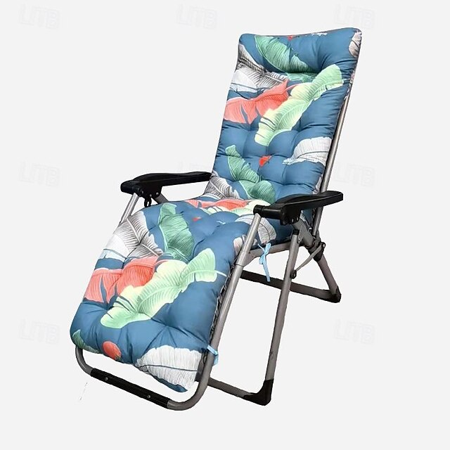  Rocking Chair Cushion Tufted Non-Slip Comfortable Recliner Cushion Rattan Chair Bay Window Cushion