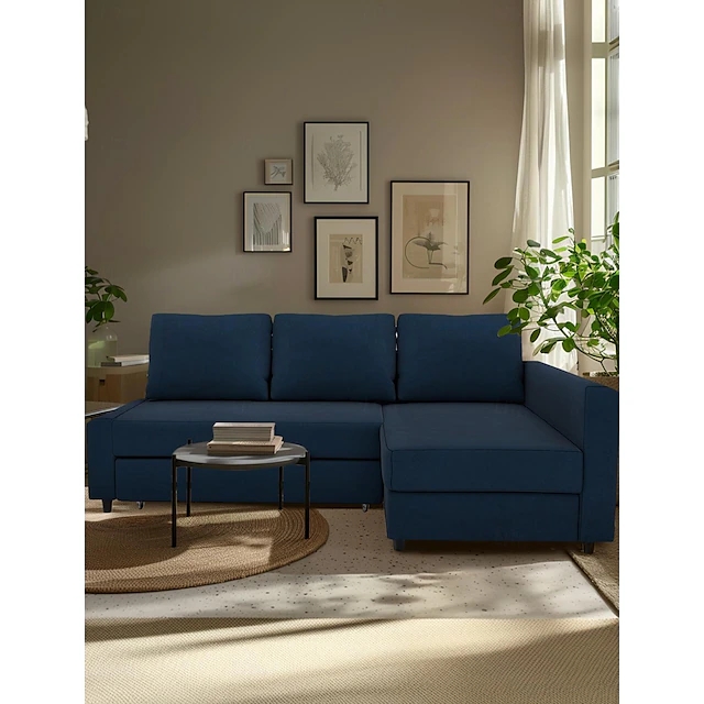 Corner Sofa Covers L Shaped Solid Color Velvet Slipcovers FRIHETcover LITB PRIME cover 40