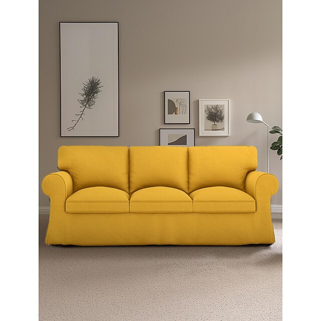 Ektorp Sofa Cover for Armchair, Loveseat, 3 Seat, Cotton Cover for The