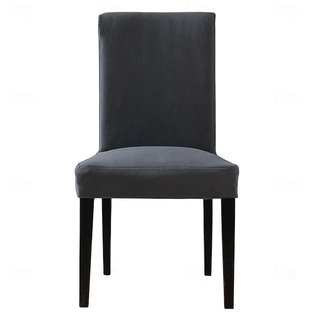 Chair Cover 100% Cotton Solid Color Quilted Cotton Slipcovers HENcover LITB PRIME cover 8