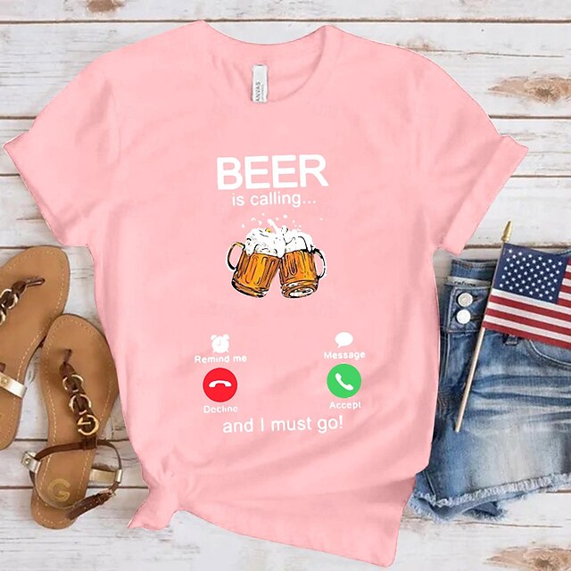  Cerveja Traje Cosplay Japonesa/Curta Imprimir Cerveja Clássico Estilo de rua Para Casal Homens Mulheres Adulto Carnaval Cerveja Oktoberfest Hot Stamping Festa Casual / Diário