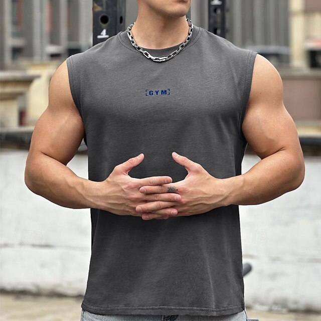 Débardeur De Compression Homme - Sans Manches, Respirant, Sport Running Fitness