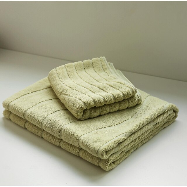  Serviette de bain en coton absorbante, serviette de visage pour enfants et adultes, couleur unie