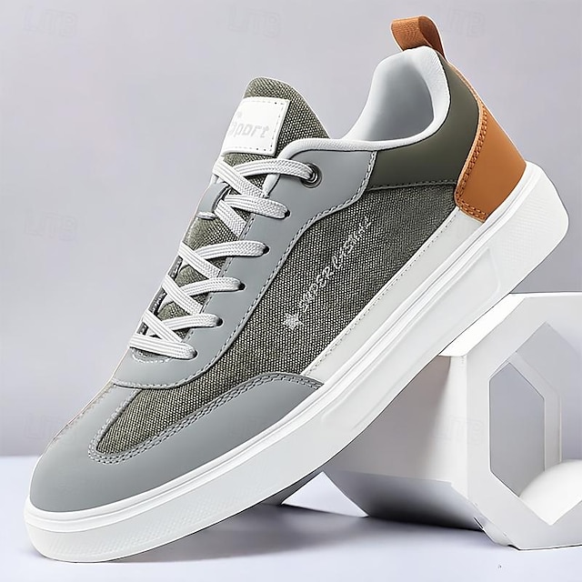  tênis esportivos casuais masculinos – sapatos leves de malha respirável