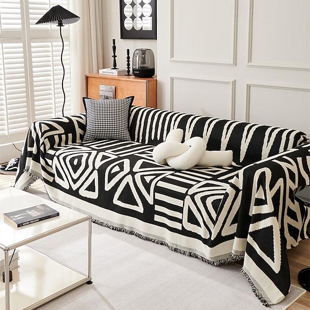  vattenavvisande boho sofföverdrag, mjuk chenille sofföverdrag för hundar tvättbar, sofföverdrag för 3 kudds soffa soffa husdjursvänlig, tjock, smutsavvisande
