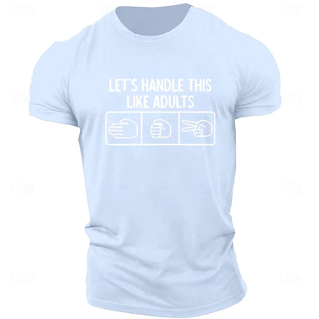 Men's Letter Graphic Prints T Shirt Graphic Tee 100% Cotton Short Sleeve Graphic Shirt Black Pink Army Green Comfortable Tee Outdoor Street Fashion Designer Clothing 10