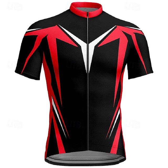  Homme Maillot Velo Cyclisme Manche Courte Cyclisme Tee-shirt Maillot Top avec 3 poches arrière VTT Vélo tout terrain Respirable Séchage rapide Jaune Rouge Bleu Bloc de couleur Des sports Vêtement