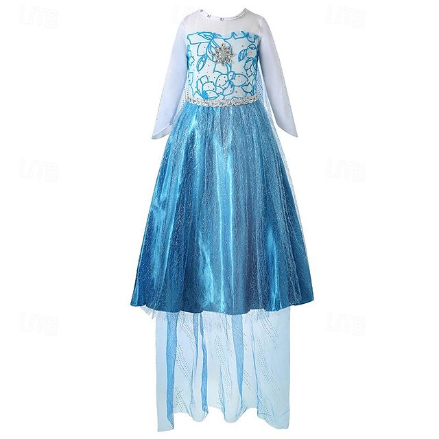 Book Week 2026 Fairy Tale Snow Queen Princess Elsa Outfits Flower Girl ...