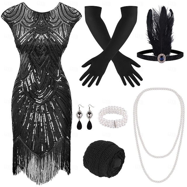 Roaring 20s 1920s Cocktail Dress Vintage Dress Flapper Dress Dress ...