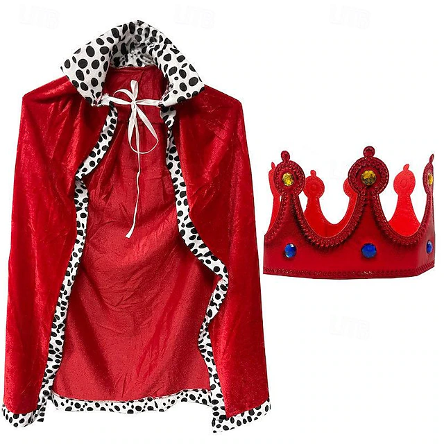King Halloween Cosplay Costume Carnival Costume Cosplay Adults' Boys' Carnival Masquerade Party / Evening Festival Easy Halloween Costumes Dress Up 20