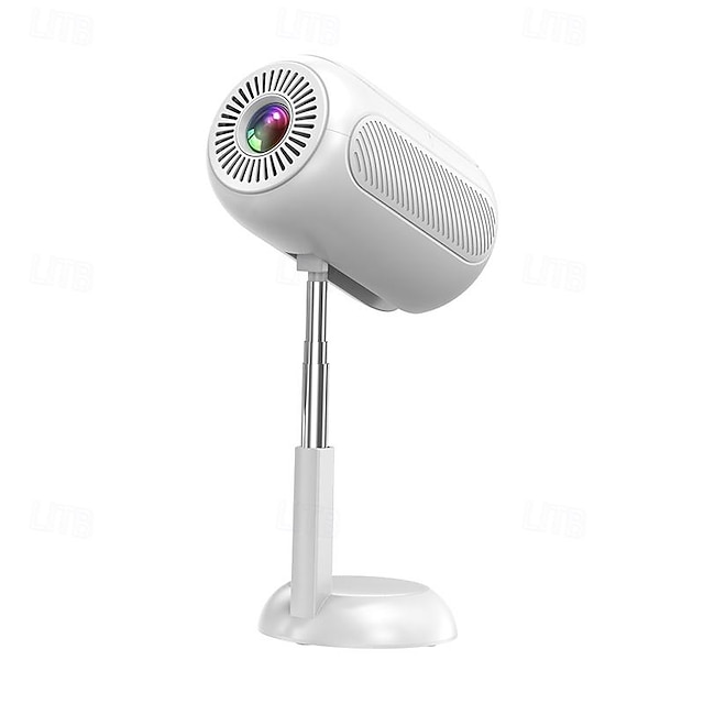  Кинопроектор ts-6 xy01 с поддержкой Wi-Fi и беспроводной связи, а также локальный видеопроектор для домашнего кинотеатра с разрешением 1080p, совместимый с ios/android/usb, используемый для встреч,