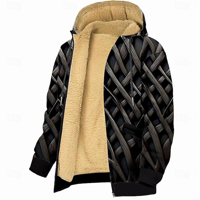 Men's Graphic Hoodie Hoodies Sweatshirt Fashion Cool Long Sleeve Crew Neck Black Fall Winter Designer 5