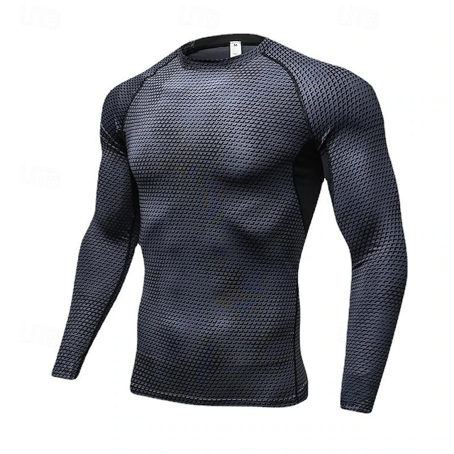 Men's Compression Shirt Gymnastics Suits Compression Set 2 Piece ...
