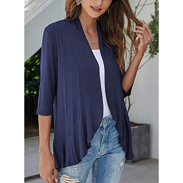  pullover blau mantel