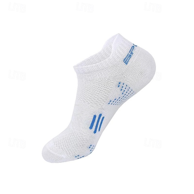  Herr 3 Par Multipack Socka Löparstrumpor Vardagliga strumpor Svart Vit Färg Färgblock Sport & Utomhus Dagligen Semester Grundläggande Medium Vår Höst Mode Ledigt