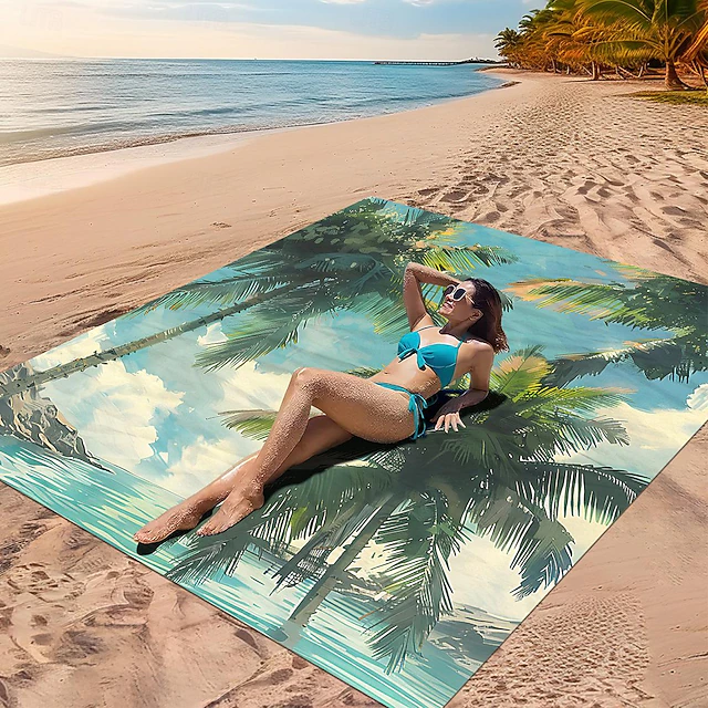 Beach Towel - Quick Drying and Waterproof - Soft and Absorbent Fabric - Perfect for Beach, Pool, and Travel - Lightweight and Compact for Easy Packing 20