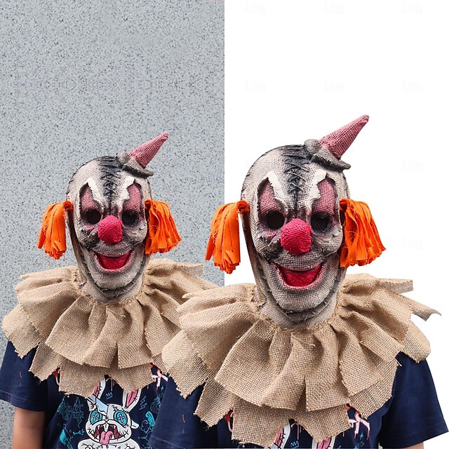  Men's Women's Unisex Horror Scary Costume Halloween Mask Halloween Props  for  Halloween Carnival