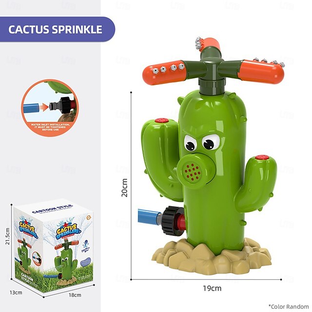 Pools & Wasserspa Sprenkler Spielzeug fr das Planschbecken Kaktus Fokus  Spielzeug bezaubernd Eltern-Kind-Interaktion Kunststoff Kinder Erwachsene  Sommerfest fr Jungen und Mdchen 2026 - GBP 20