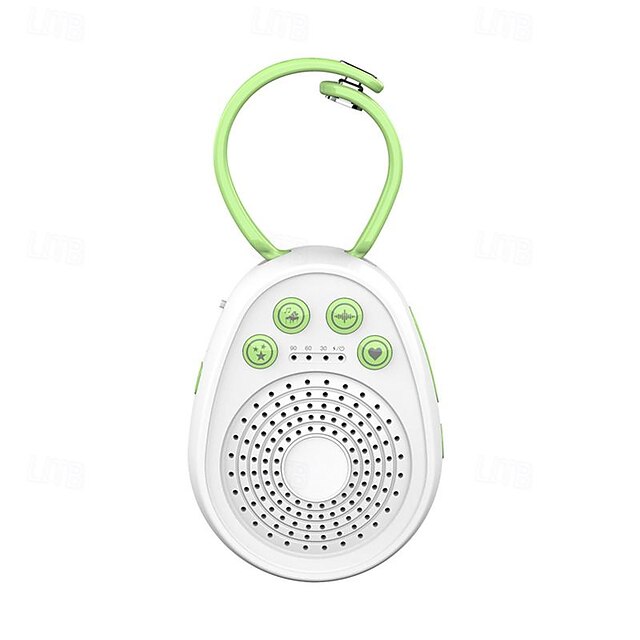  witte ruis geluidsmachine draagbare babyslaapmachine 10 rustgevende geluiden volume instelbaar ingebouwde oplaadbare batterij