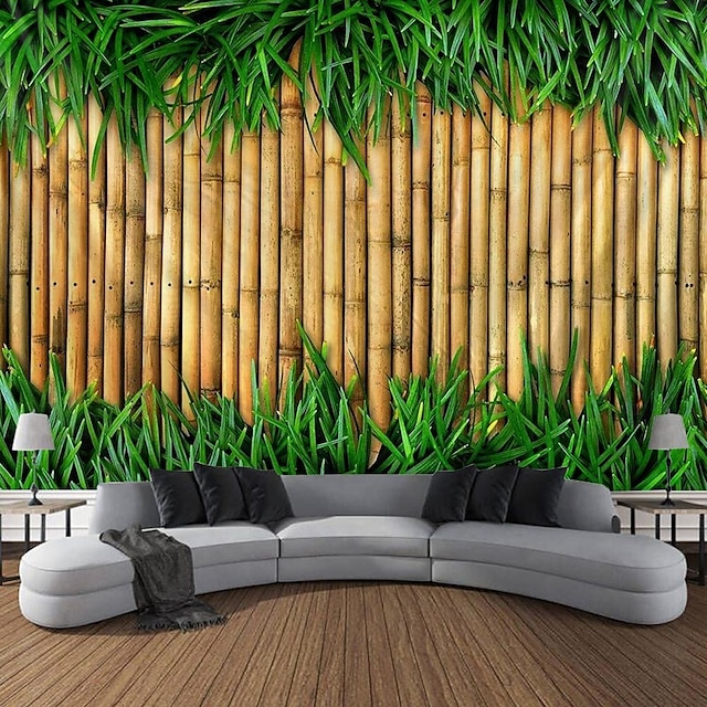  bellissimo arazzo da muro in bambù sfondo decorazione arte della parete tovaglie copriletto coperta da picnic spiaggia arazzi colorato camera da letto corridoio dormitorio soggiorno appeso