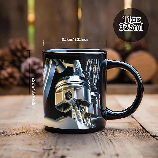 Novelty Mechanic Engine Mugs Unique Coffee Mugs Fathers Day Mug ...