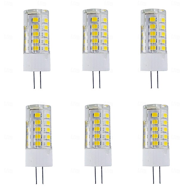  6pcs G4 LED Bi-pin Lights 180Lumens 3W 33LED Beads SMD 2835 220 V 110 V