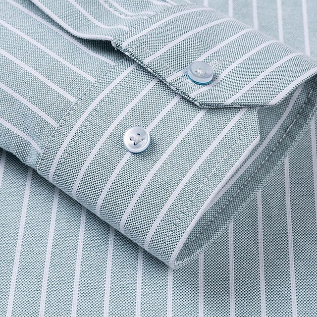 Camicia Da Lavoro Per Uomo - Manica Lunga Con Bottoni E Tasca, Taglie Da S A 2XL - Foto 12