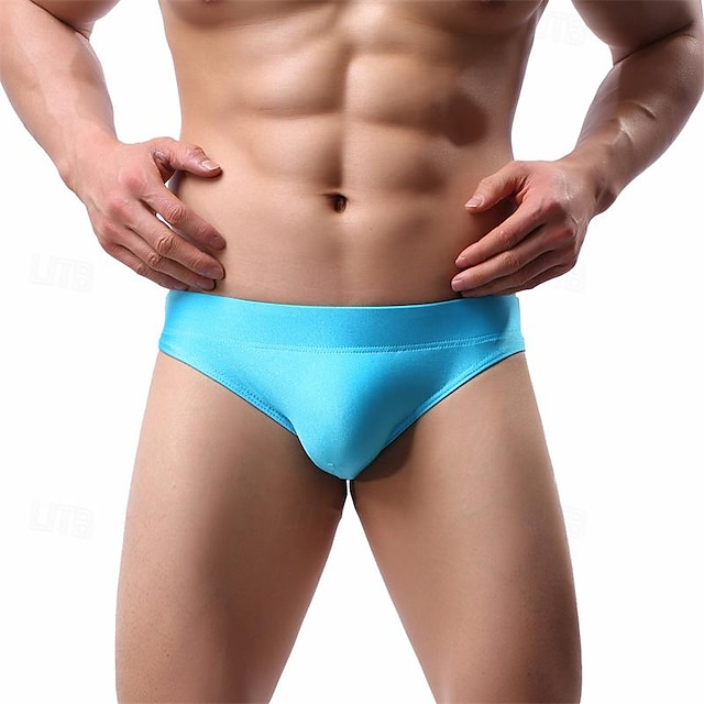  Homens 1 pc Cueca Boxer Boxers Fibra Sintética Respirável Macio Confortável Tecido Cintura Média Preto Branco