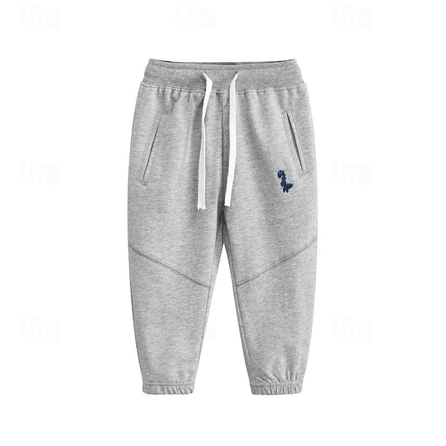 Garçon 3D Dinosaure Pantalons Joggings Printemps Automne Actif basique Enfants 4 ans et + Extérieur sport Casual Standard