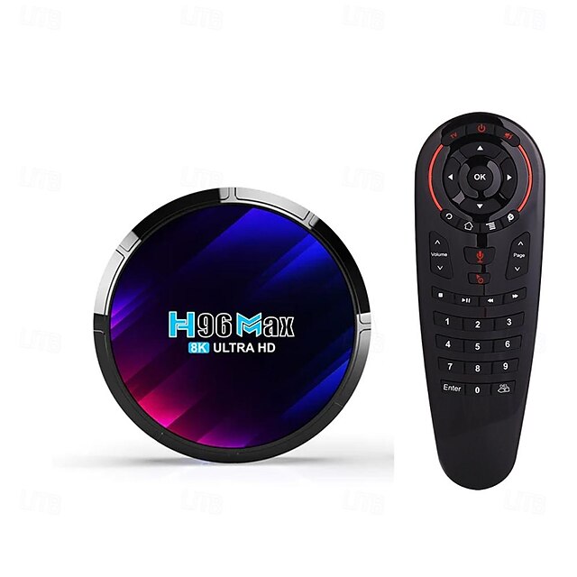  Original H96 MAX RK3528 Smart TV Box Android13.0 BT5.0 8K UHD SPDIF 2.4G/5G WiFi6 Fast TV Box 3D HDR Youtube Netflix TV Prefix