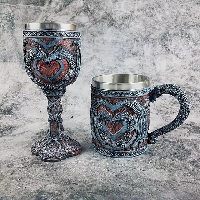  Retro Středověké Doplňky Ren Faire Viking Pánské Dámské Unisex Pirát Fantazie předvečer Všech svatých Karneval Plesová maškaráda Karneval Párty Dospělí Celý rok