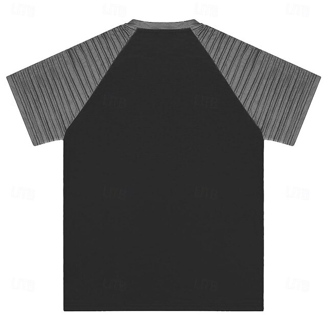  Texto segador Design Retro Antiguo Hombre Impresión 3D Camiseta Henley Shirt Calle Casual Diario Camiseta Negro Gris Manga Corta Henley Camisa Verano Primavera Ropa S M L XL XXL 3XL