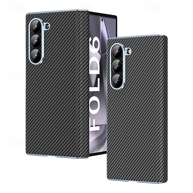  Phone Case For Samsung Galaxy Z Fold 6 Z Fold 5 Slim Case Shockproof Geometric Pattern PC