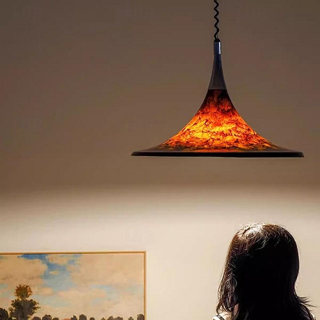  lampada a sospensione a led 42cm bianco caldo 3/5/6 luci metallo alluminio acrilico stile nordico sala da pranzo luci della cucina 110-240v