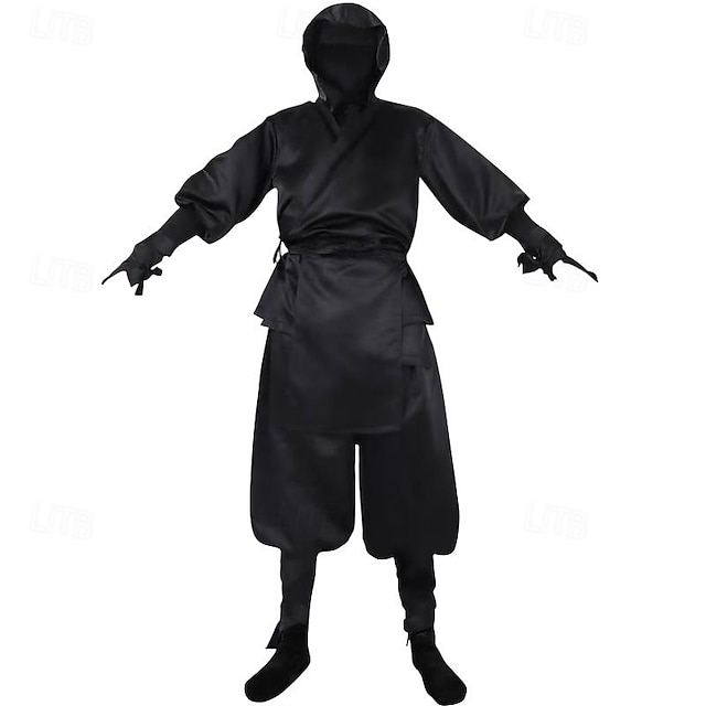  Ninja Cosplay kostým Dospělé Pánské cosplay Výkon Párty Karneval Plesová maškaráda Jednoduchý karnevalový kostým
