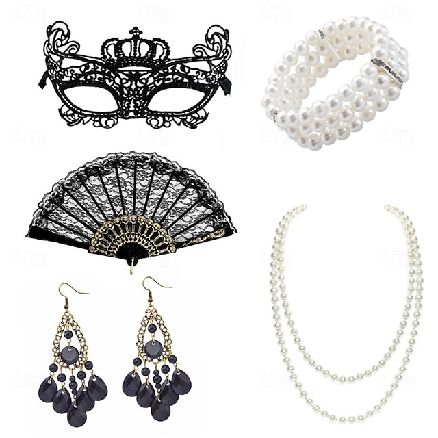  1920-as évek A nagy Gatsby Felszerelések Flapper fejpánt A nagy Gatsby Esküvői Vendég Gallér nélküli Női Mindszentek napja Farsang Álarcos mulatság Parti Álarcos mulatság Esküvői fogadás Felnőttek 1