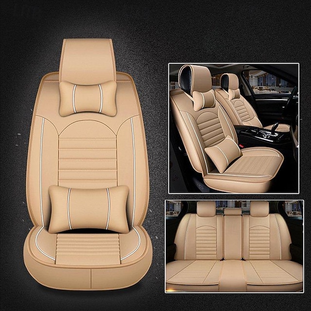  huse scaune auto set complet compatibile puf banchete despărțite față și spate 5 locuri huse pentru scaune auto ușor de instalat