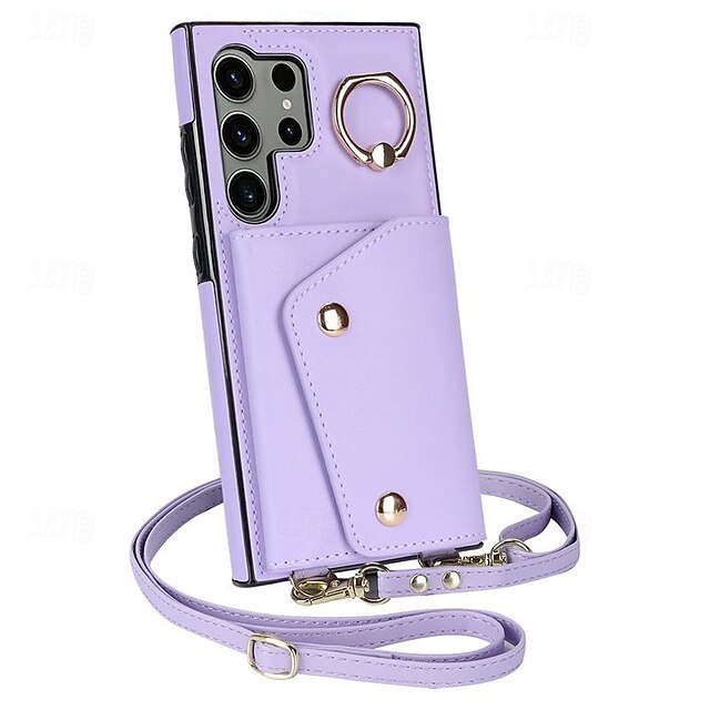  Phone Case For Samsung Galaxy S24 Ultra Plus S23 S22 S21 S20 Ultra Plus FE A55 A35 A25 A15 5G A14 A54 A53 S25 Ultra Wallet Case with Stand Holder Ring Holder Zipper Retro TPU Metal PU Leather
