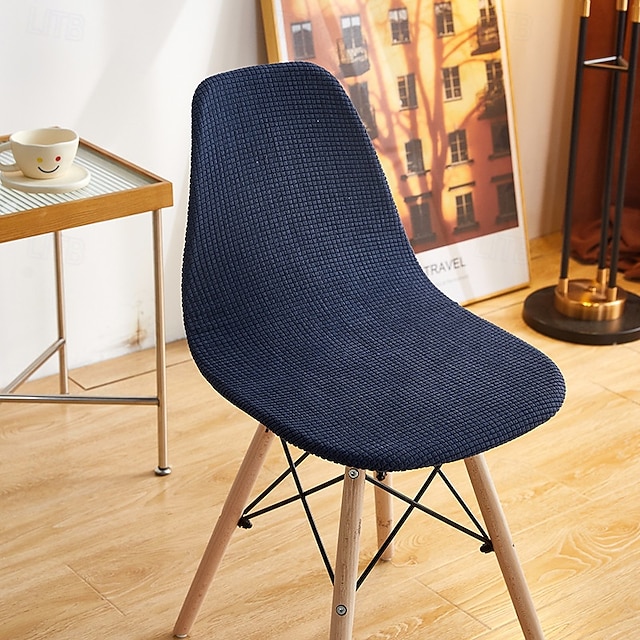  vettä hylkivä Royal Shell -tuolin istuinpäällinen tyylikäs ja ylellinen muotoilu täydellinen konferensseihin, hotelleihin ja ruokasaleihin pehmeä ja kestävä kangas parantaa ja suojaa tuolejasi