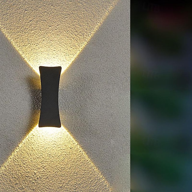  applique da parete per esterni a led creativo impermeabile ip65 illuminazione per fienile in alluminio esterno antiruggine lanterna stradale balcone cortile corridoio porta 85-265v