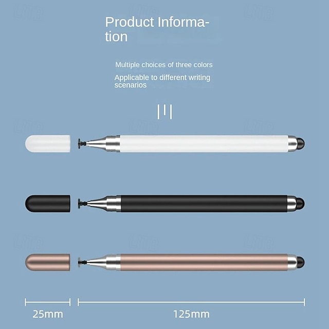  Kapacitní pero Pro Sony Ericsson Samsung Xiaomi univerzální Huawei Podporujte všechny tablety Apple iPhone Přenosná Nový design Rozkošný Kov
