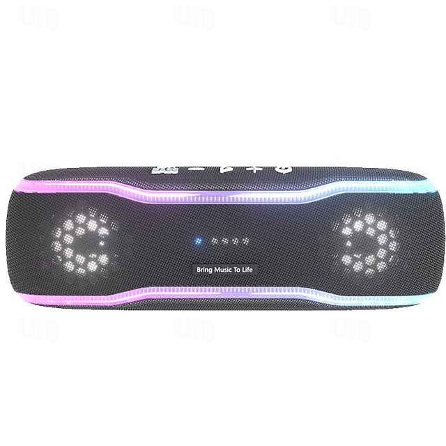  Subwoofer audio portatile ad alta potenza da 30 W con mini altoparlanti wireless Bluetooth per computer telefonico impermeabile ipx7 esterno