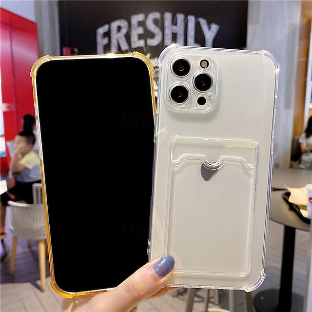 telefono Custodia Per iPhone16 iPhone 15 Pro Max iPhone 14 13 12 Pro Max Plus Per retro Con supporto Glitter scintillanti Slot per schede Cielo TPU