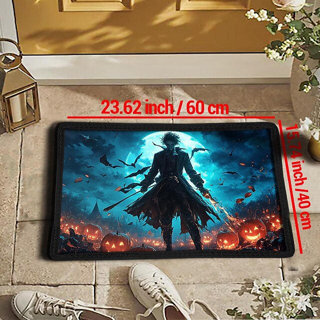 Halloween Hexen Badematte - Rutschfester Duschteppich 40,6x61cm