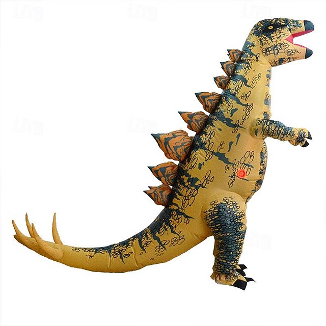 New Tyrannosaurus inflatable costume for Halloween cosplay Stegosaurus Tyrannosaurus inflatable dinosaur costume 6
