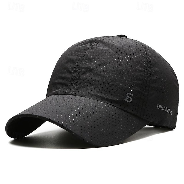 Pánské Kšiltovka Sluneční klobouk Trucker Hat Černá Bílá Čínský nylon Módní Na běžné nošení ulice Denní Písmeno Nastavitelná Proti sluci Prodyšné