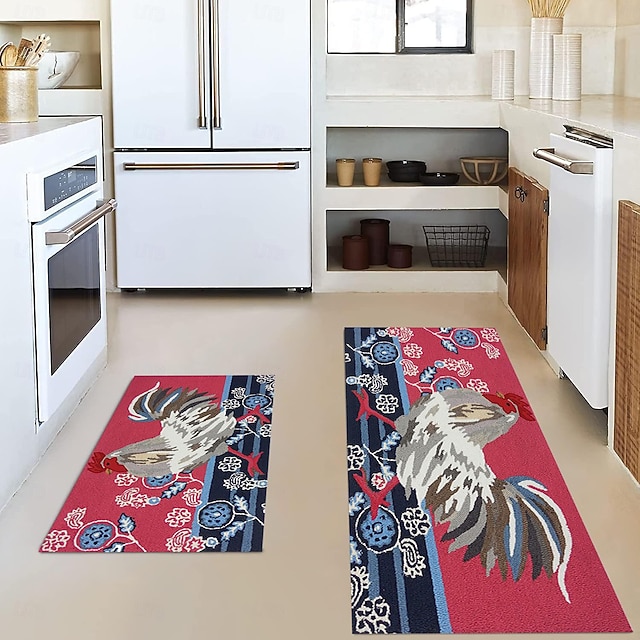  boerderij kip gebied tapijt keuken mat antislip oliebestendige vloermat woonkamer tapijt binnen buiten mat slaapkamer decor badkamer mat entree tapijt deurmat