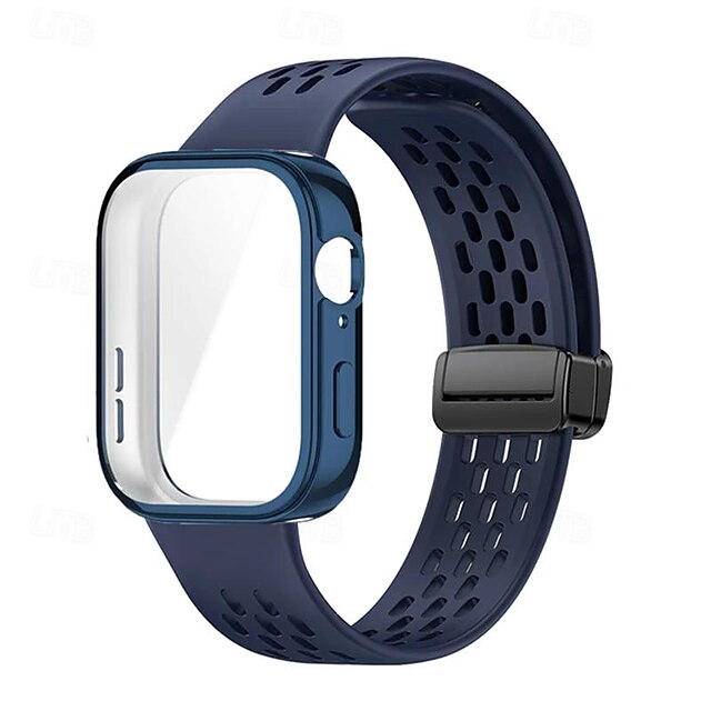  Pulseira de Smartwatch Compatível com Huawei Assistir Ajuste 3 Relógio inteligente Alça com caixa Fecho Magnético Antichoque Pulseira Esportiva Substituição Pulseira