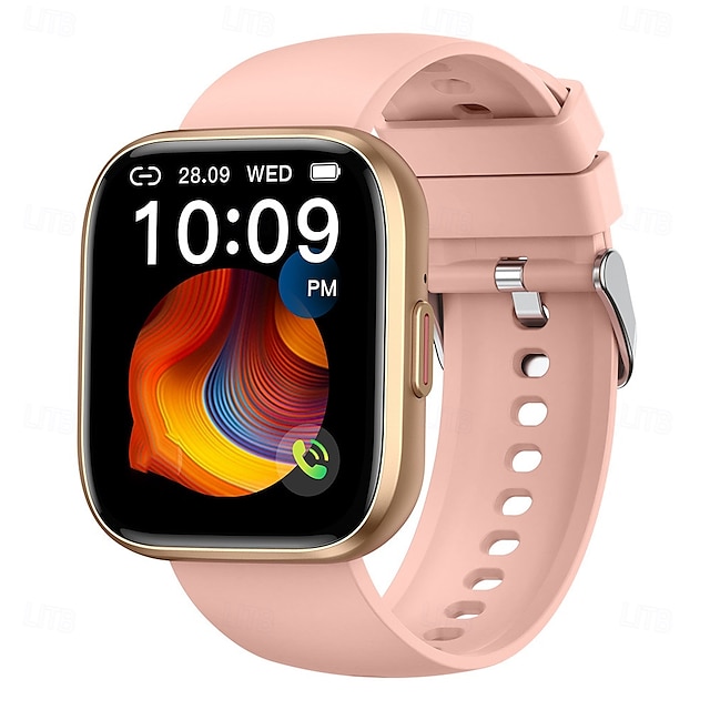  696 P114 Inteligentny zegarek 1.85 in Inteligentne Bransoletka Bluetooth Krokomierz Powiadamianie o połączeniu telefonicznym Rejestrator snu Kompatybilny z Android iOS Damskie Męskie Odbieranie bez