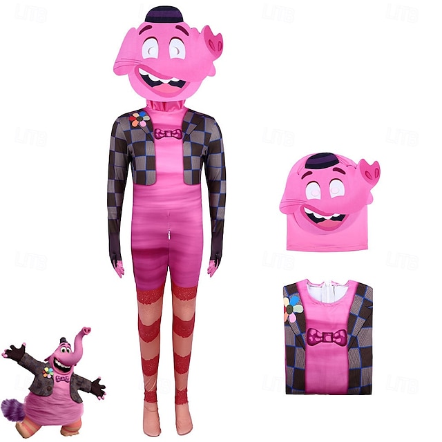  Alles steht Kopf 2 Wut Furcht Traurigkeit Kleid Cosplay Kostüm Cosplay Film Cosplay for Herren Damen Jungen Kinder Erwachsene Halloween Karneval Veranstaltung / Fest